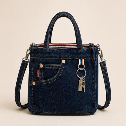 Denim Shoulder Bag